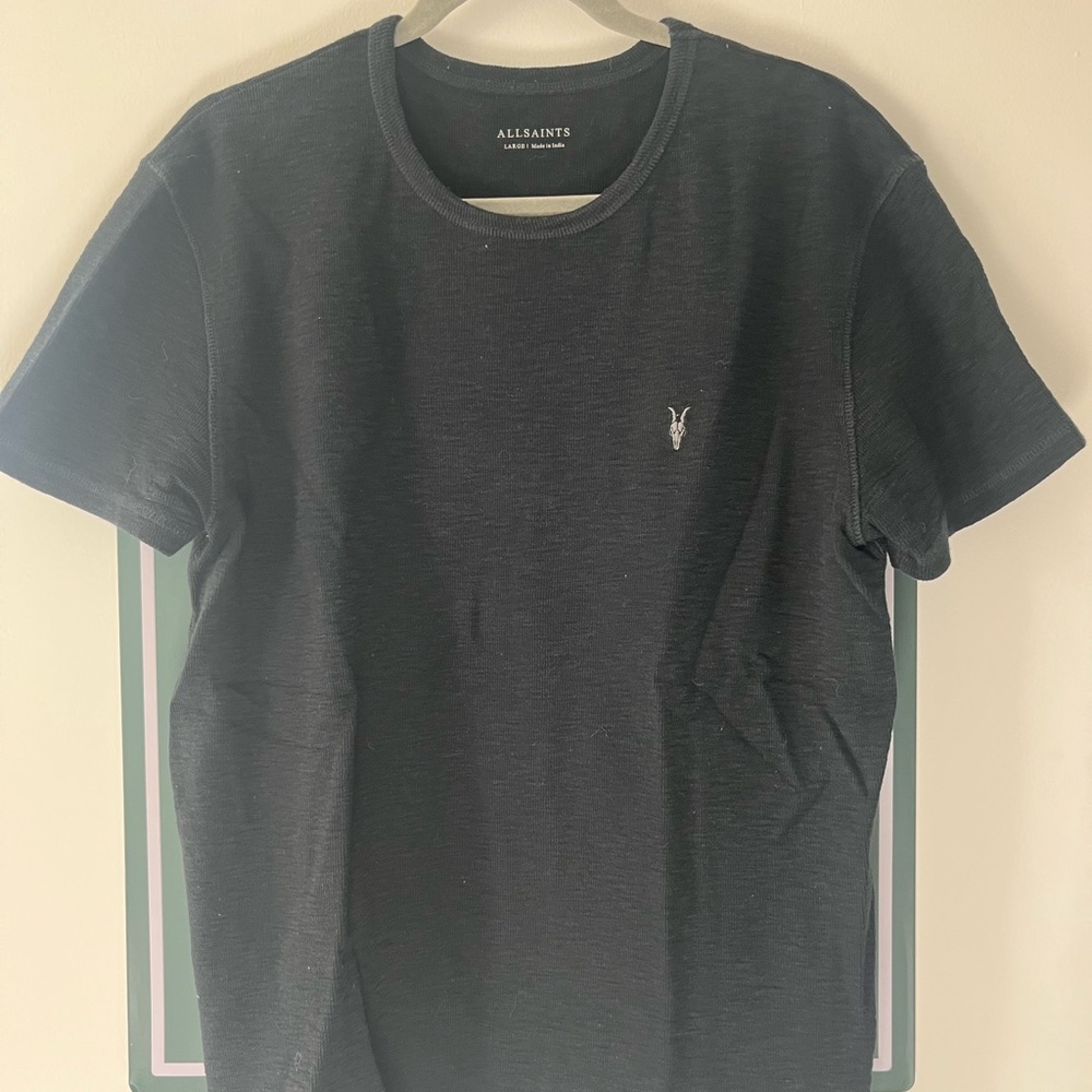 AllSaints Esum SS Knit Shirt